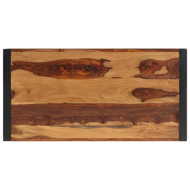 Kavos staliukas, 120x60x40 cm, rausvosios dalberg. med. masyvas