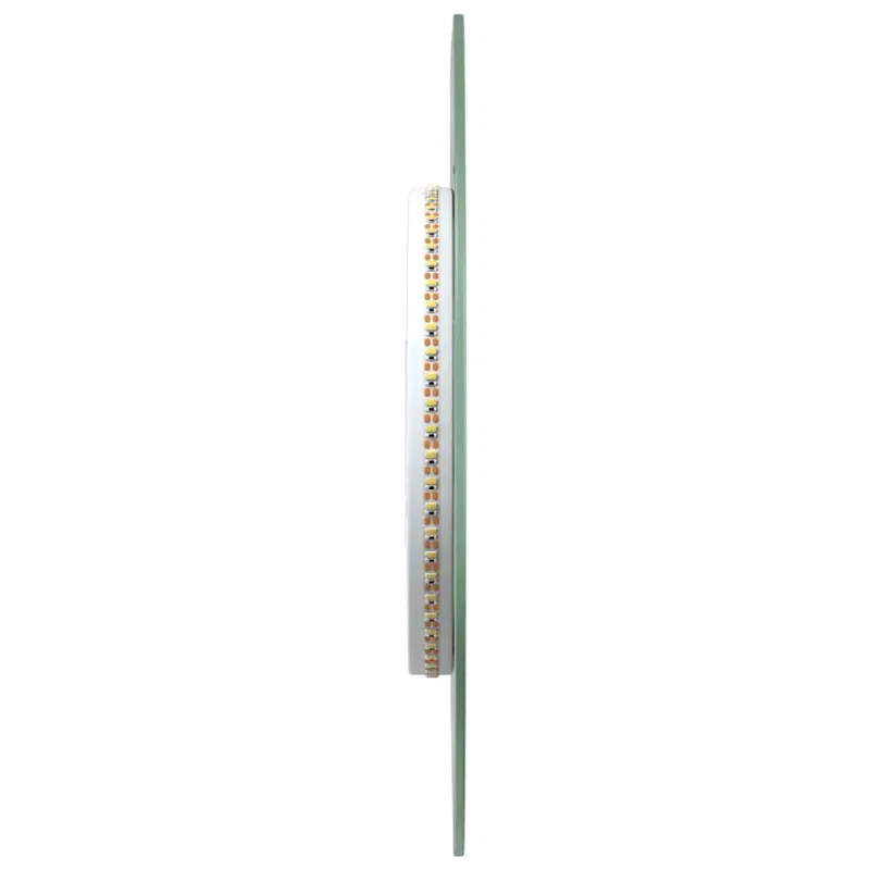Vonios kambario veidrodis su LED, 40cm, apskritas