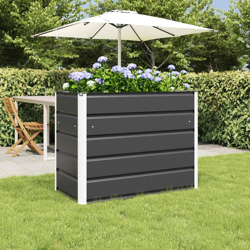 Lovelis Antracitas 100 x 50 x 75 cm Cinkuota plienas