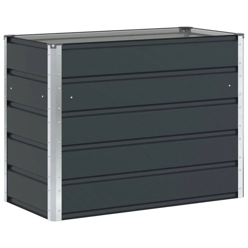 Lovelis Antracitas 100 x 50 x 75 cm Cinkuota plienas