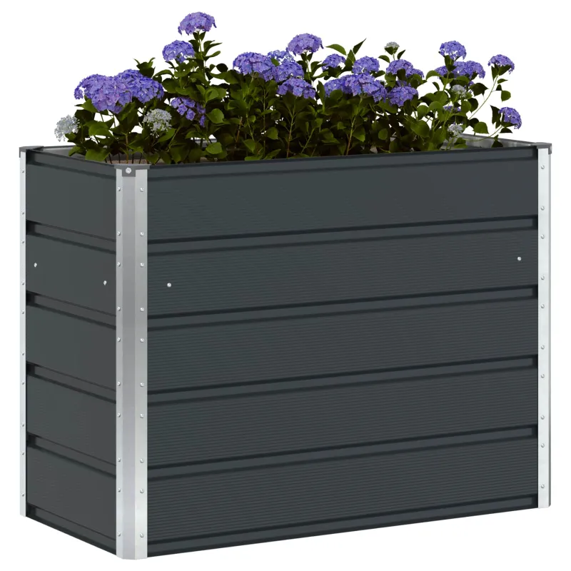Lovelis Antracitas 100 x 50 x 75 cm Cinkuota plienas