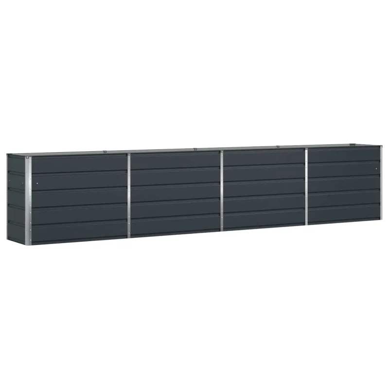 Lovelis Antracitas 385 x 50 x 75 cm Cinkuota plienas