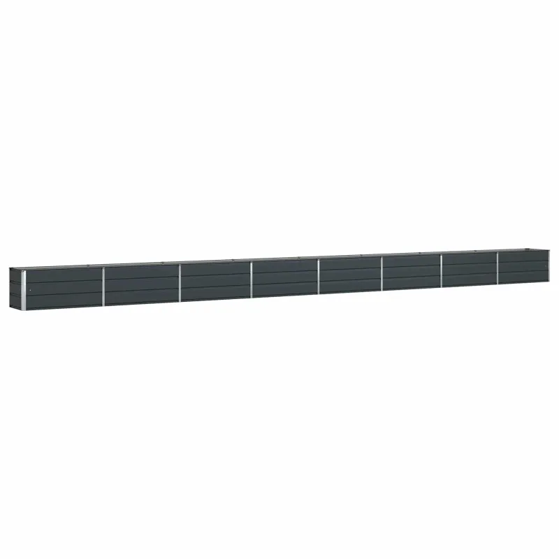 Lovelis Antracitas 770 x 50 x 45 cm Cinkuota plienas