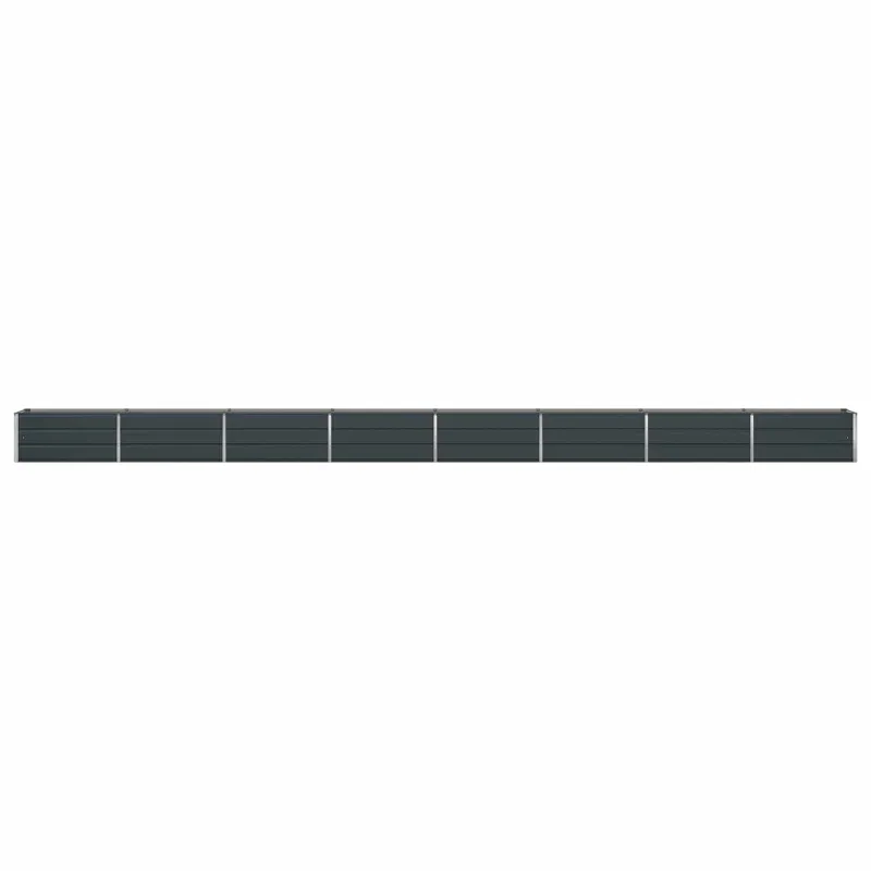 Lovelis Antracitas 770 x 50 x 45 cm Cinkuota plienas
