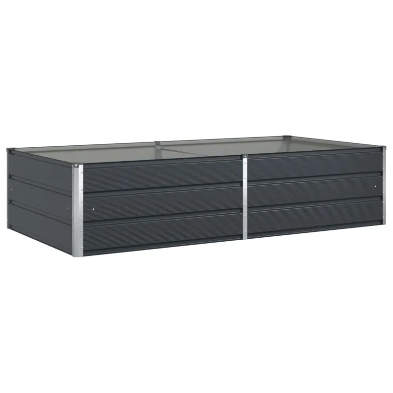 Lovelis Antracitas 195 x 100 x 45 cm Cinkuota plienas
