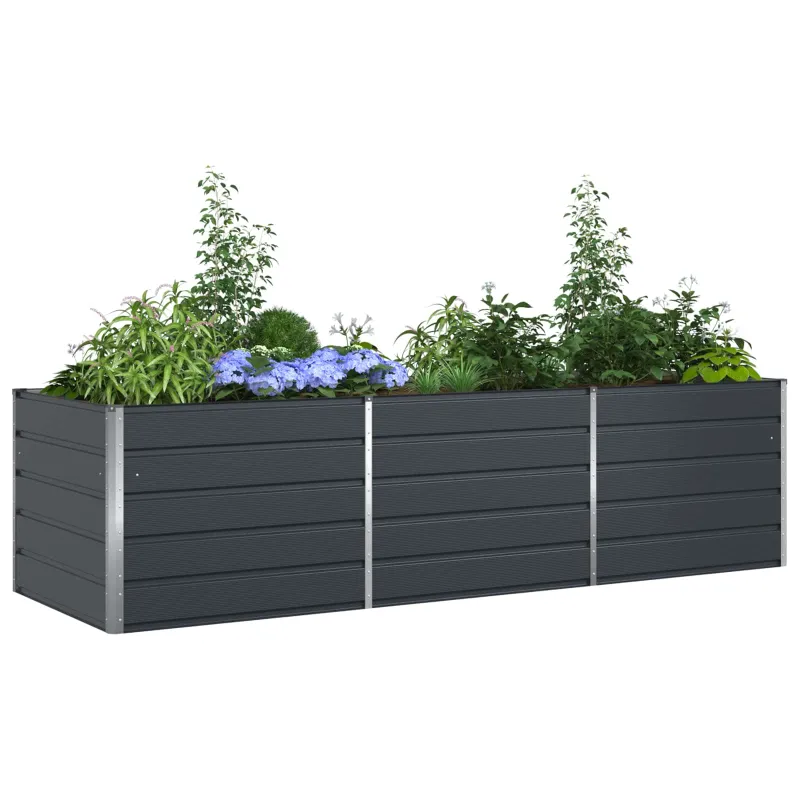 Lovelis Antracitas 290 x 100 x 75 cm Cinkuota plienas
