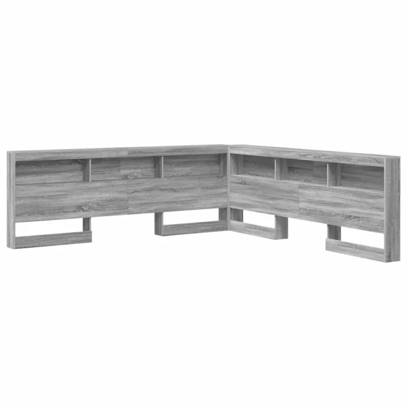 Saugojimo galvos atlošas Pilkas Sonoma 180 cm Apdirbta mediena