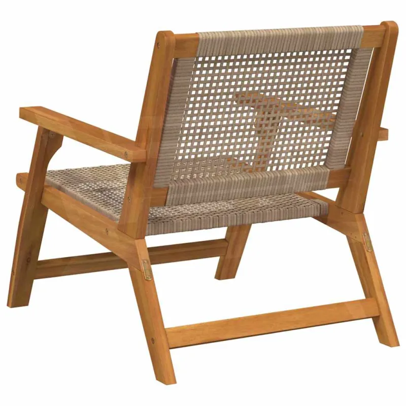 Sodo baldai 2 pcs Smėlio 67 x 78 x 73 cm