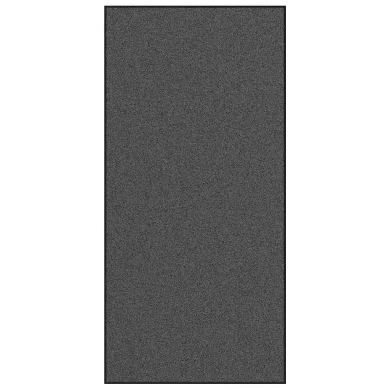 Durų kilimėlis Kita Antracito ir juoda 120 x 250 cm