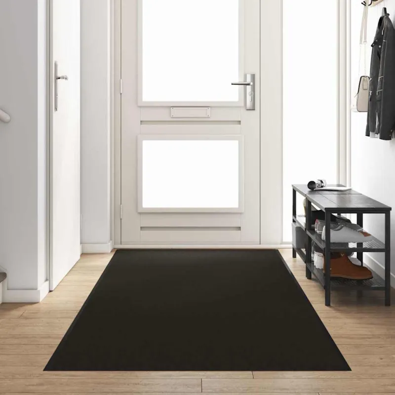 Durų kilimėlis Juoda 120 x 400 cm 100% poliamidas