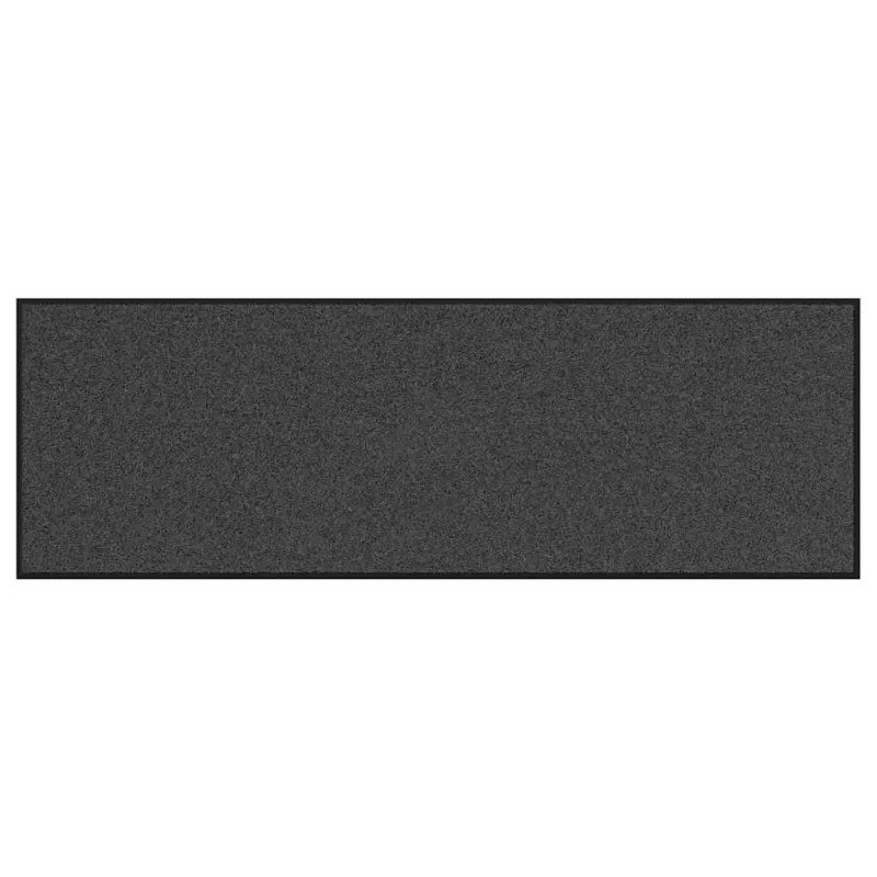 Durų kilimėlis Antracito ir juoda 60 x 180 cm 100% poliamidas