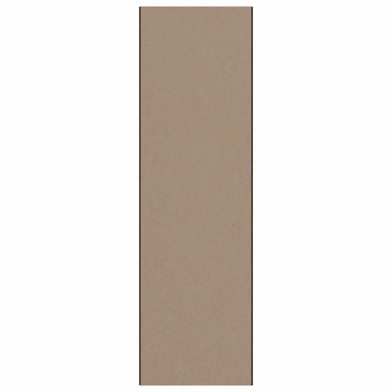 Durų kilimėlis Bežinė ir juoda 120 x 400 cm 100% poliamidas