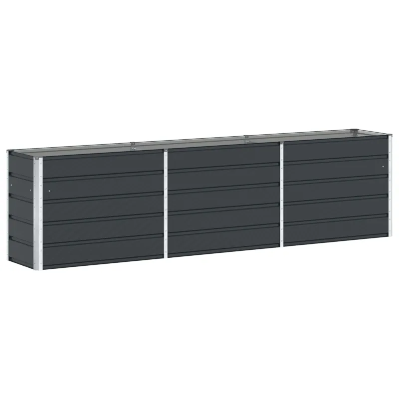Lovelis Antracitas 290 x 50 x 75 cm Cinkuota plienas