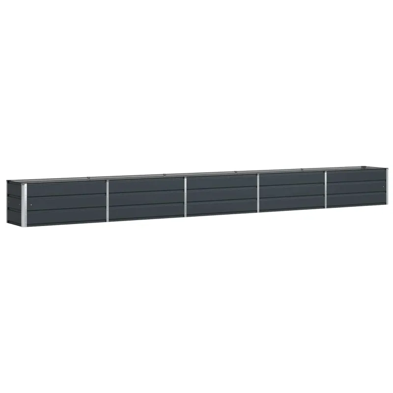 Lovelis Antracitas 480 x 50 x 45 cm Cinkuota plienas