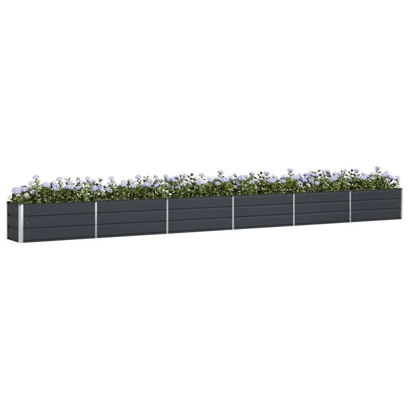 Lovelis Antracitas 580 x 50 x 45 cm Cinkuota plienas