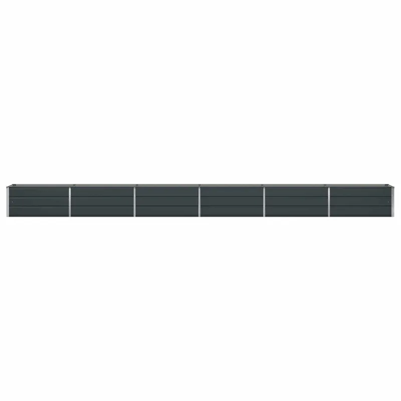 Lovelis Antracitas 580 x 50 x 45 cm Cinkuota plienas
