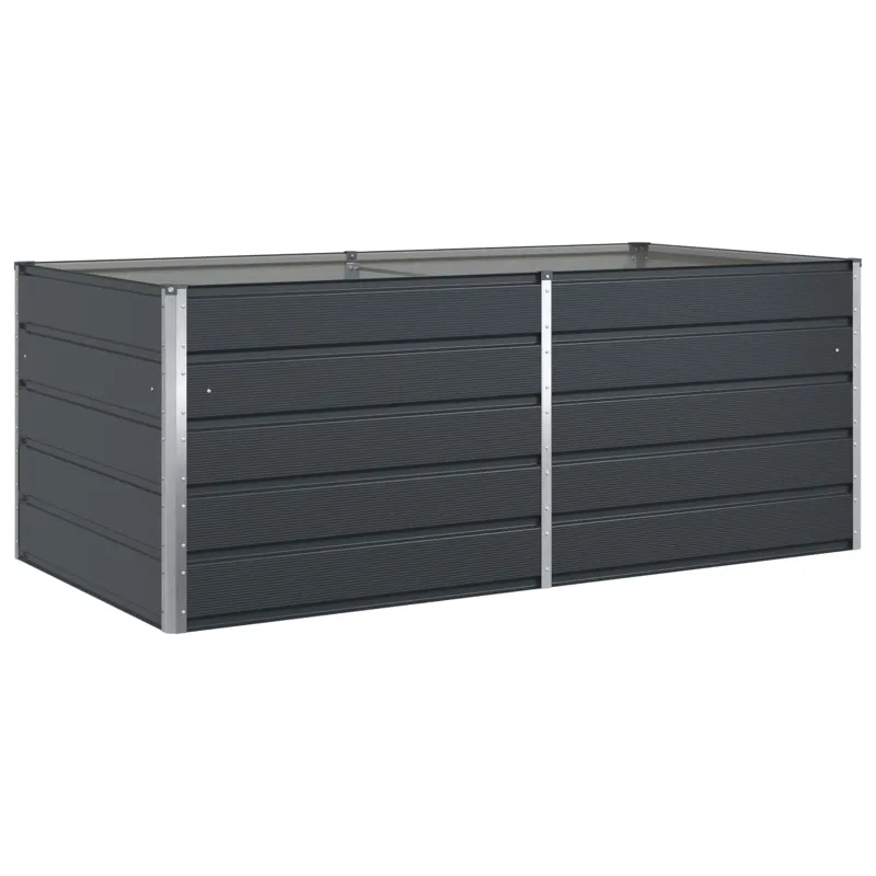 Lovelis Antracitas 195 x 100 x 75 cm Cinkuota plienas