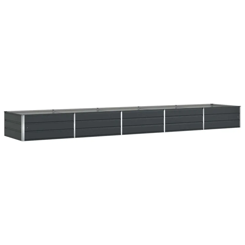 Lovelis Antracitas 480 x 100 x 45 cm Cinkuota plienas