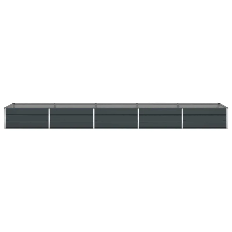 Lovelis Antracitas 480 x 100 x 45 cm Cinkuota plienas