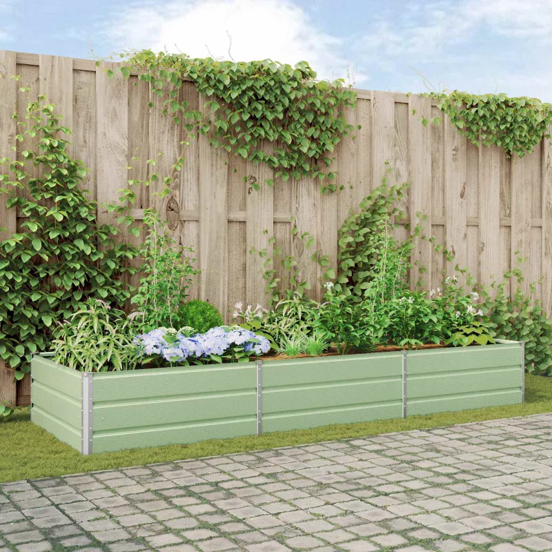 Lovelis Pastelinė žalia 290 x 100 x 45 cm Cinkuota plienas