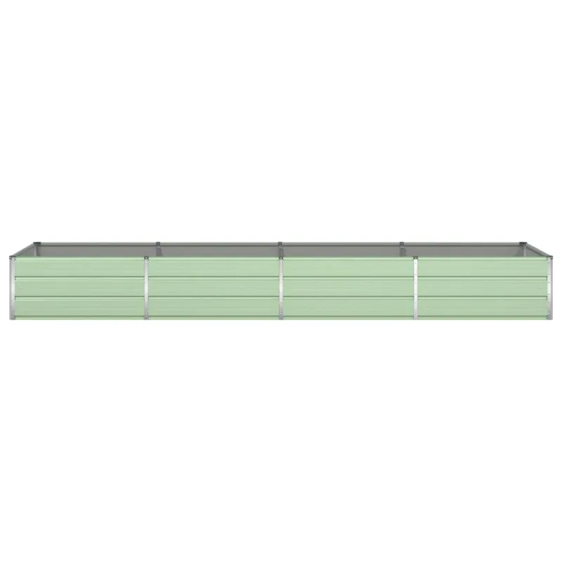 Lovelis Pastelinė žalia 385 x 100 x 45 cm Cinkuota plienas