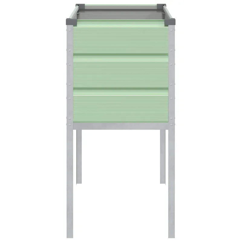 Lovelis Palenkinta Žalia 100 x 45 x 90 cm Cinkuota plienas