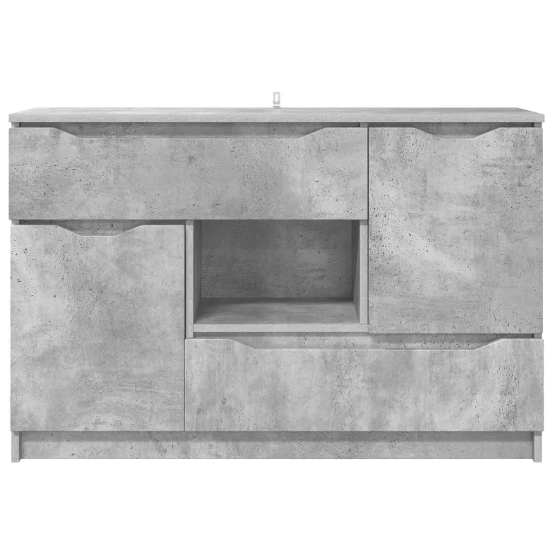 Kabalas Betono pilka 100 x 30 x 65,6 Apdirbta mediena