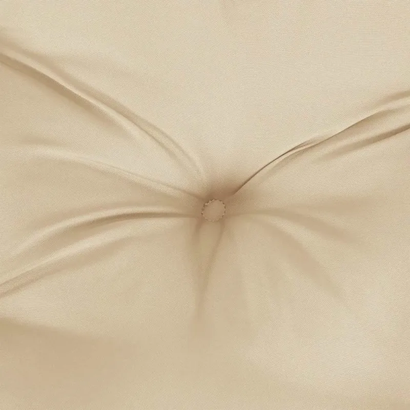 Sodo suoliuko pagalvėlė, smėlio, 200x(50+50)x7cm, audinys