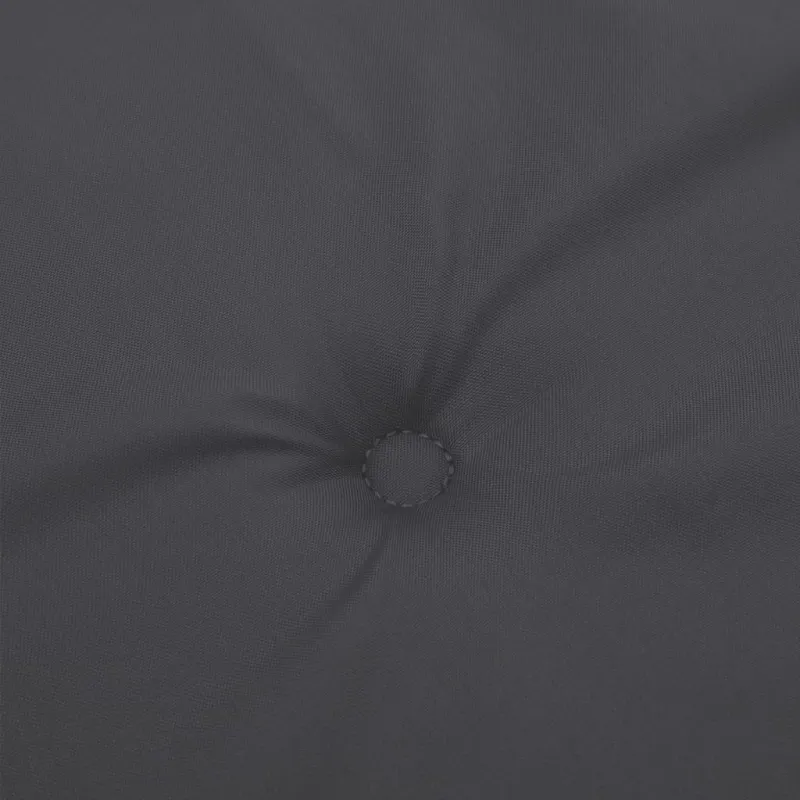 Kėdės pagalvėlės, 4vnt., antracito, 120x50x4cm, audinys
