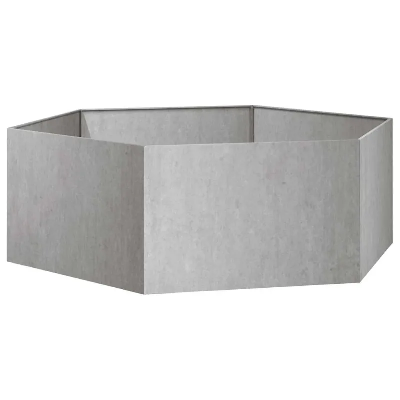 Lovelis, rūdžių spalvos, 138x120x45 cm, Corten plienas