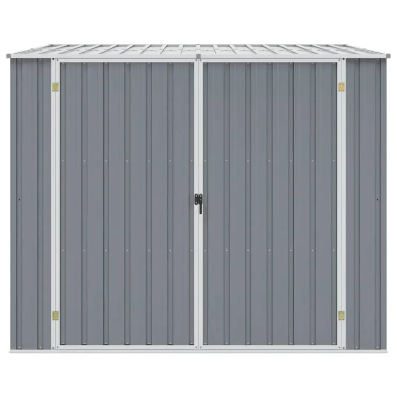 Sodo pašiūrė, pilka, 195x198x159cm, galvanizuotas plienas