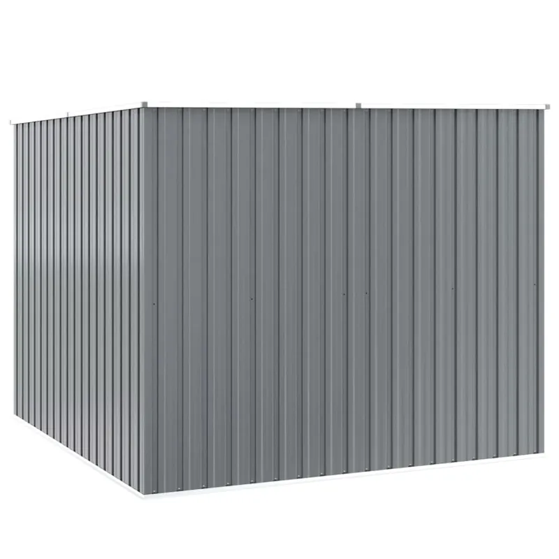 Sodo pašiūrė, pilka, 195x198x159cm, galvanizuotas plienas