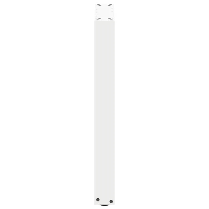 Valgomojo stalo kojelės, 2 vnt., baltos, 50x(72-73) cm, plienas, U formos