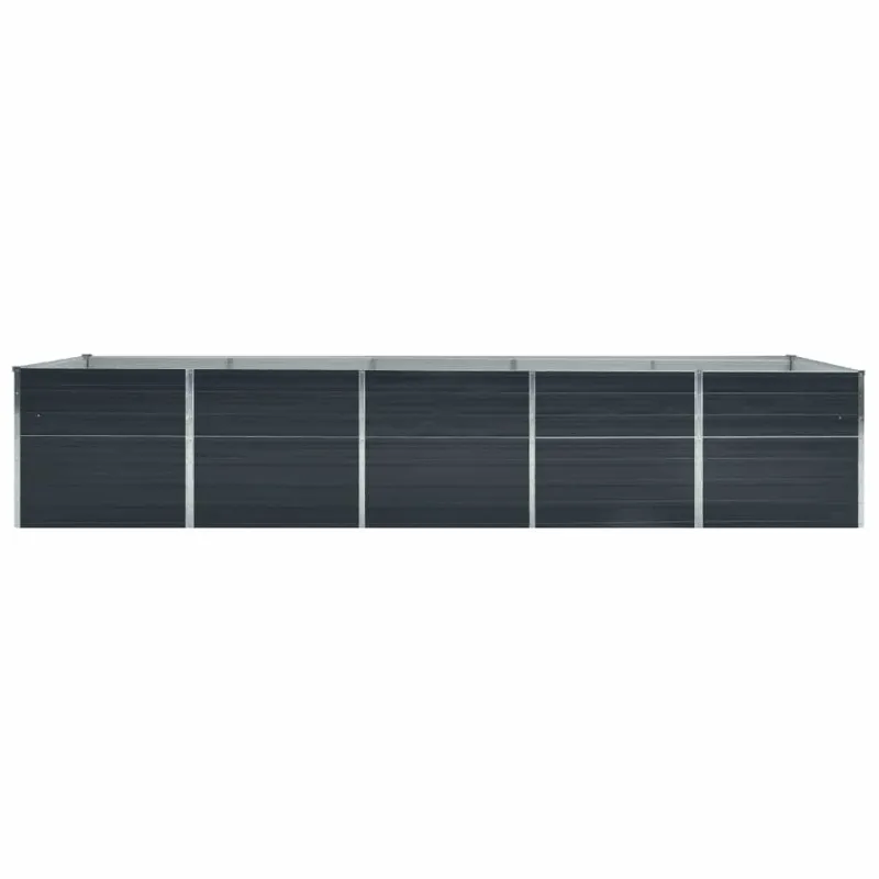 Aukštas lovelis, antracito, 400x80x45cm, galvanizuotas plienas
