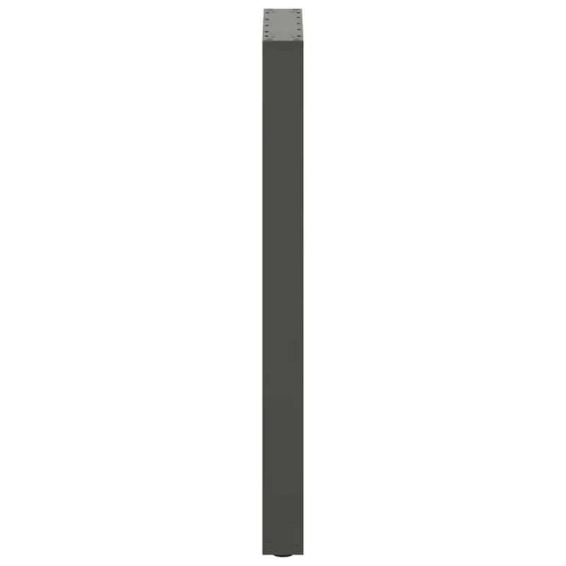 Baro stalo kojos, U formos, 2 vnt., antracito spalvos, 40x(100-101) cm, plienas
