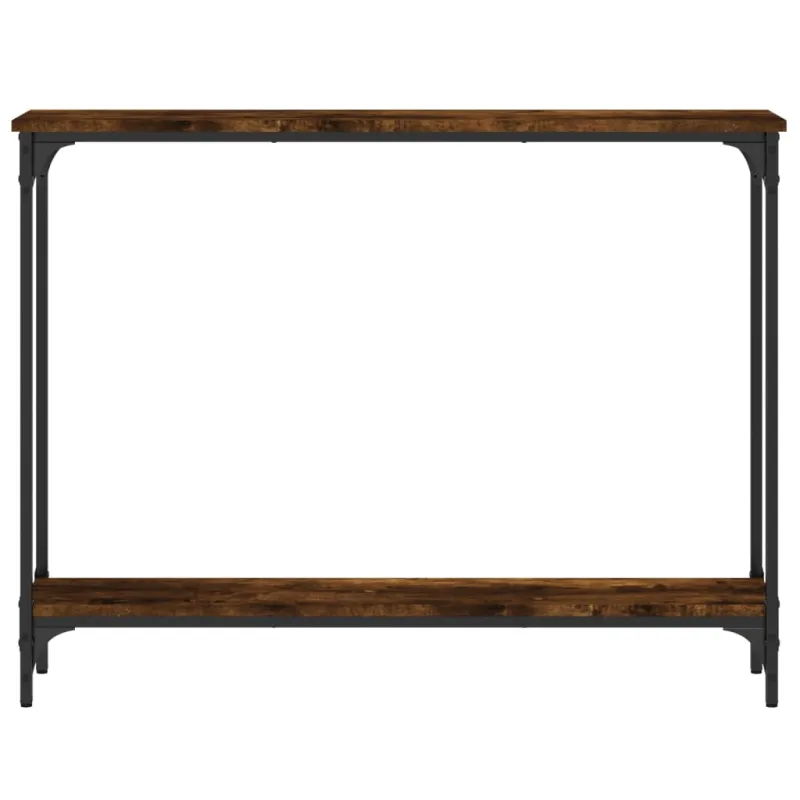 Konsolinis staliukas, dūminio ąžuolo, 100x22,5x75cm, mediena