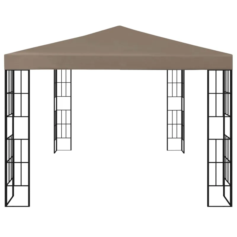 Pavėsinė, taupe spalvos, 4x3m