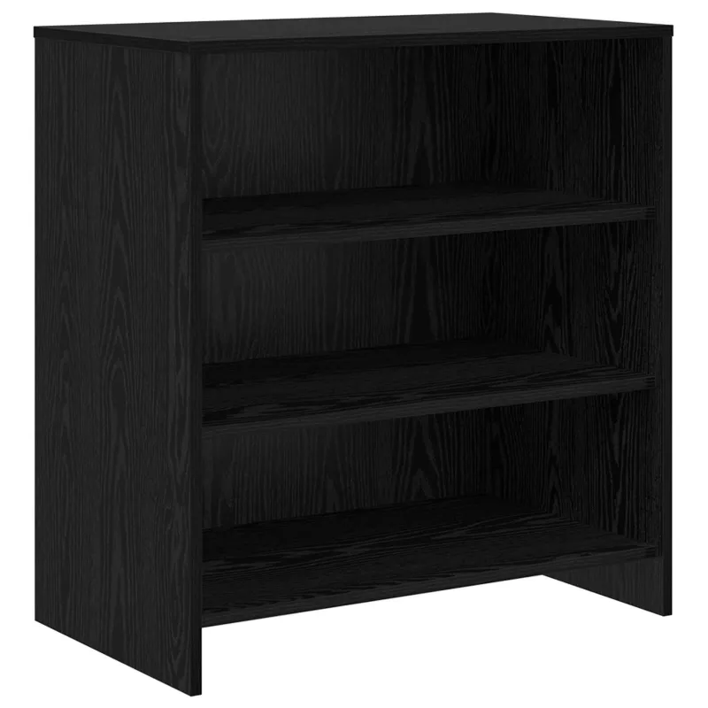 Kabalas 3 pcs Juodas ąžuolas 70 x 41 x 75 cm Apdirbta mediena