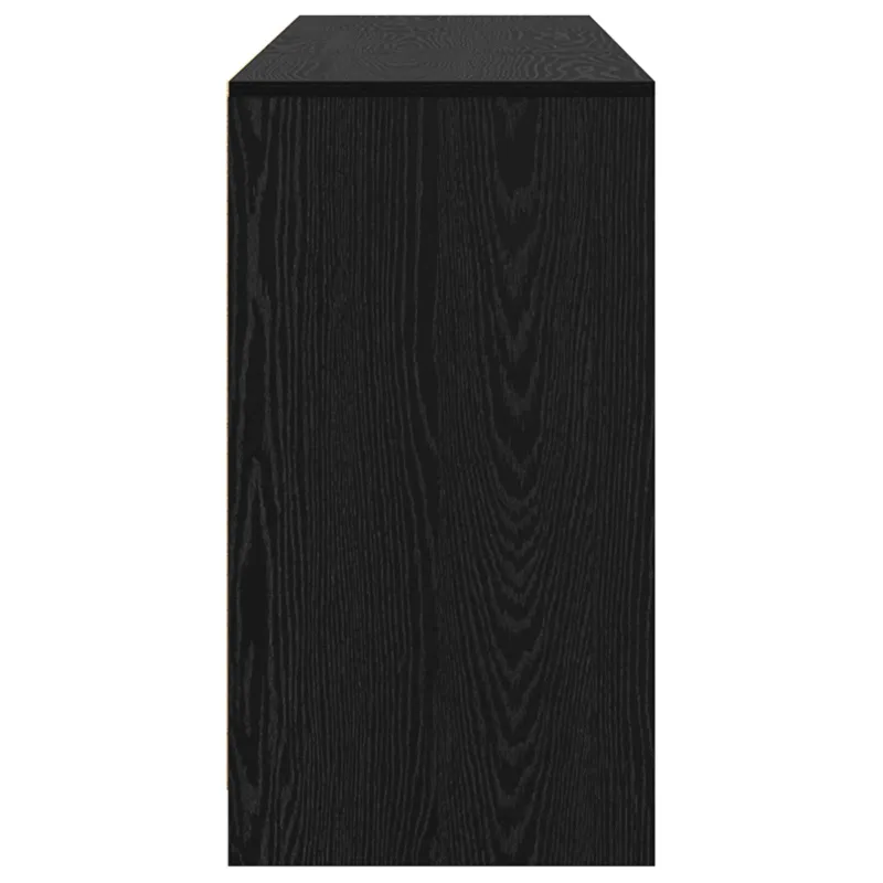 Kabalas 3 pcs Juodas ąžuolas 70 x 41 x 75 cm Apdirbta mediena
