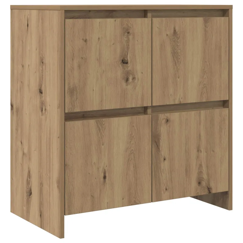 Šoninės lentynos 2 pcs artisano ąžuolo 70 x 41 x 75 cm