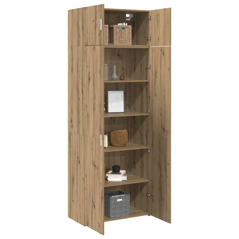 Oppbevaringsskap 3 pcs Amatininkų ąžuolas