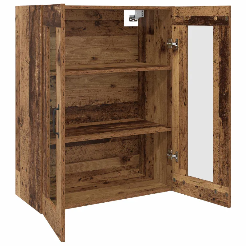 Sieniniai spintelės 2 pcs Sena mediena 69,5 x 34 x 90 cm