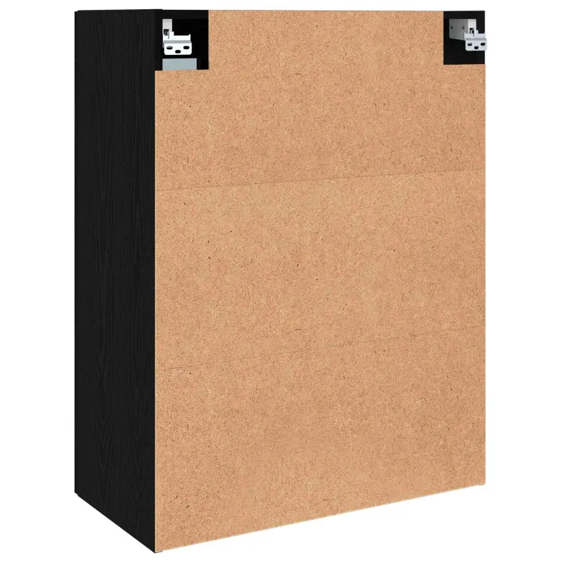 Sieniniai spintelės 2 pcs juoda ąžuolo 69,5 x 34 x 90 cm