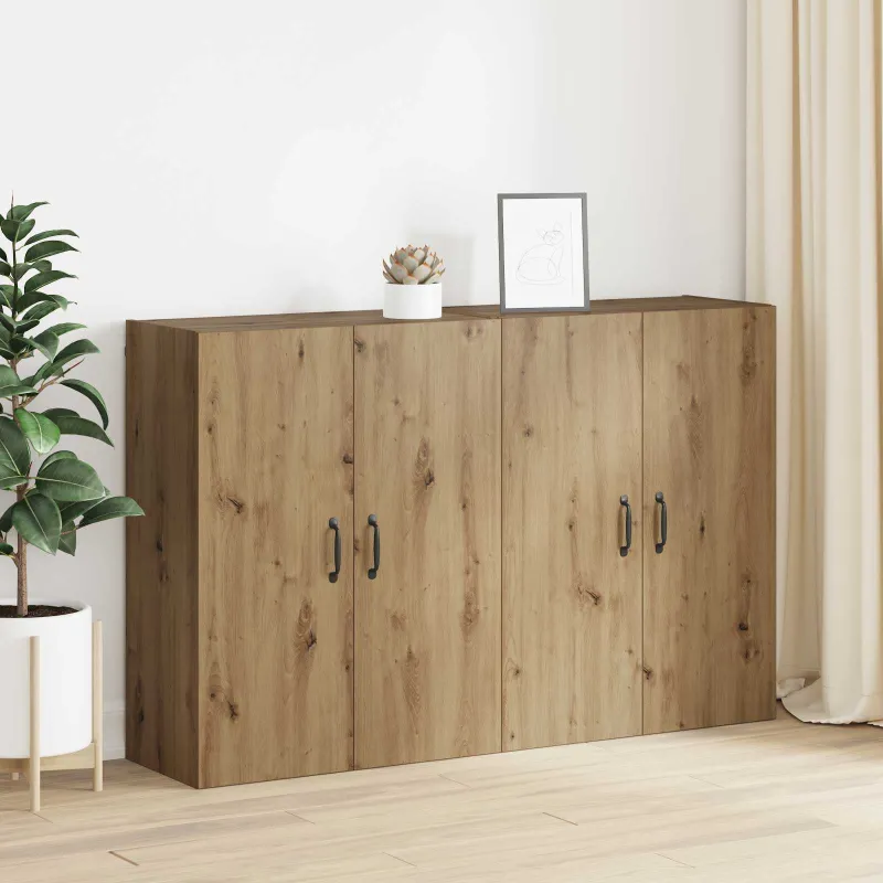 Prie sienos montuojama spinta 2 pcs Amatininkų ąžuolas