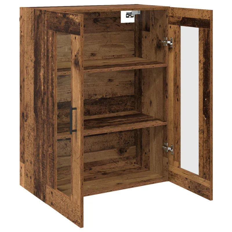 Sieniniai spintelės 2 pcs Sena mediena 69,5 x 34 x 90 cm