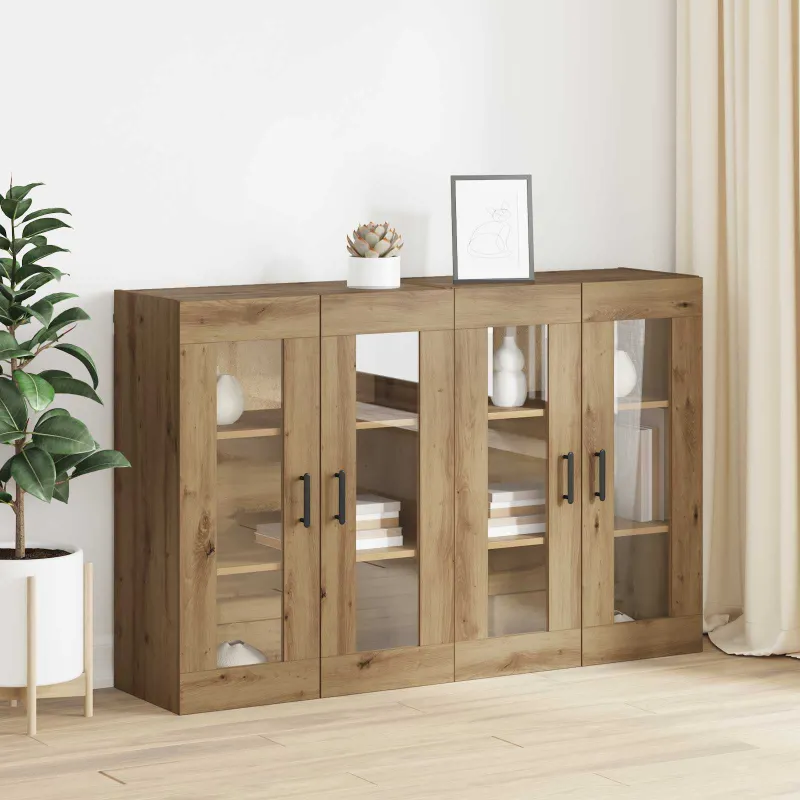 Sieniniai spintelės 2 pcs artisano ąžuolo 69,5 x 34 x 90 cm