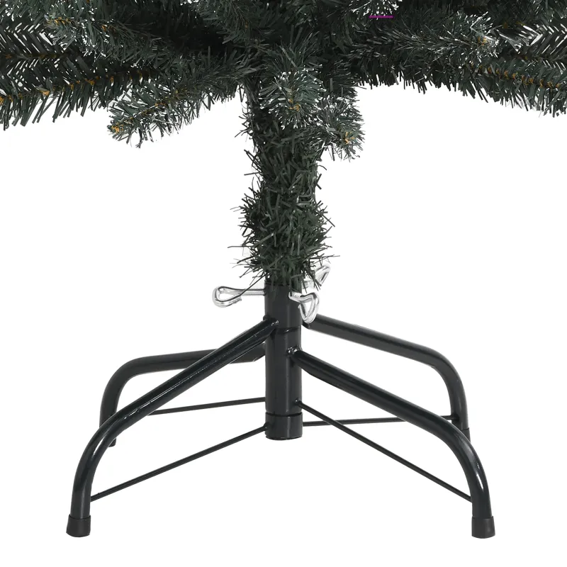 Dirbtinė Kalėdų eglutė Žalia 150 cm PVC, plastikas ir plienas