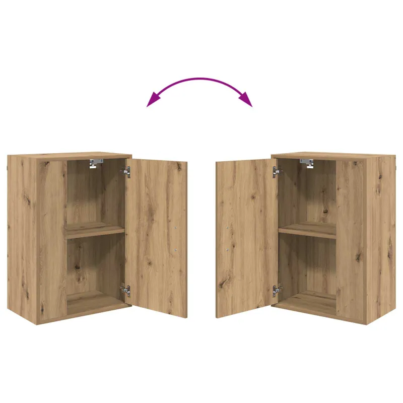 TV spintelių komplektas 4 pcs Amatininkų ąžuolas