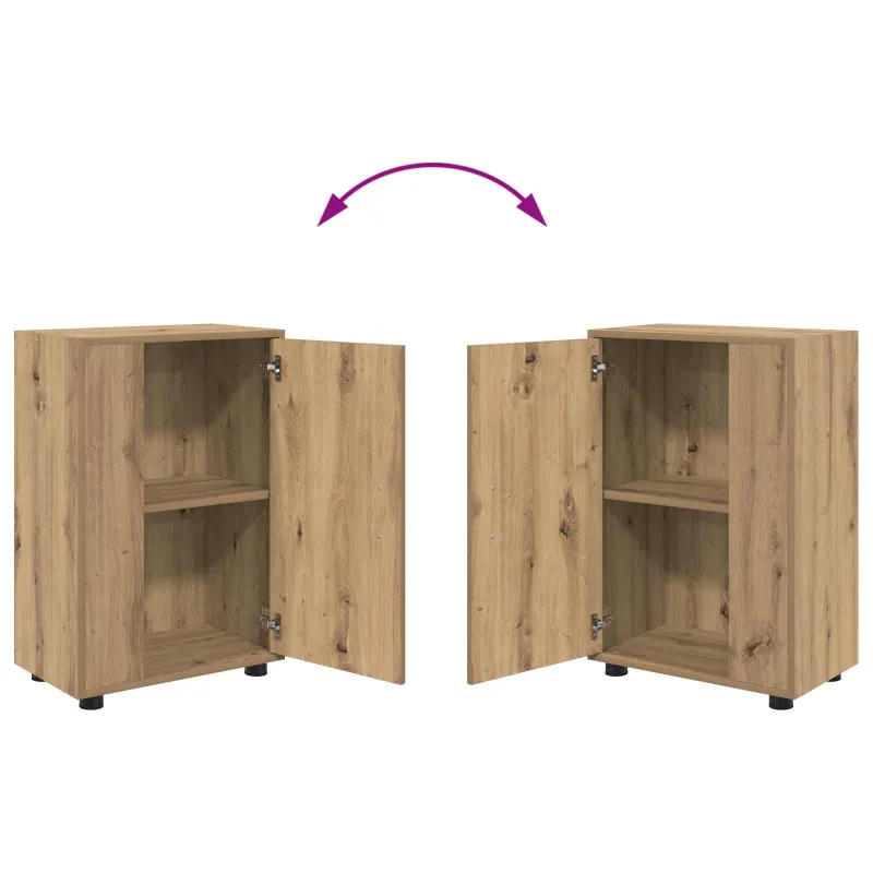 TV spintelių komplektas 4 pcs Amatininkų ąžuolas