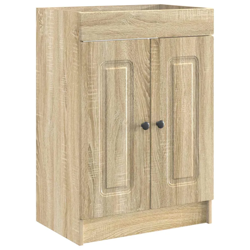 Vonios baldų rinkinys Sonoma ąžuolas 78,5 x 37,5 x 81 cm